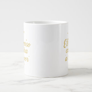 Grande Tasse El Universo Conspira a Tu Favor ✨ | Elegant Gold 