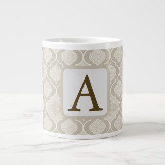 Grande Tasse Elégant Motif de Trellis marocain dans les tons ne