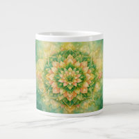 Élégante œuvre d'art mandala florale complexe