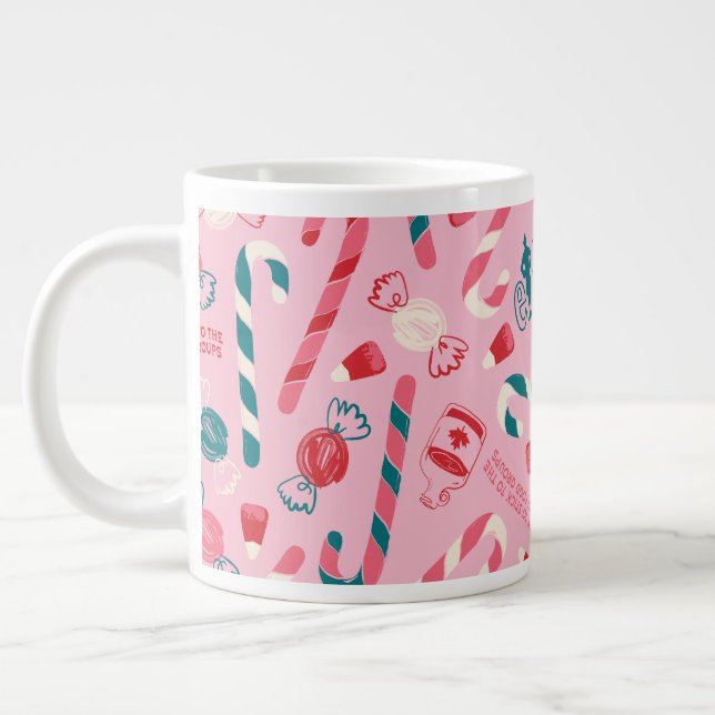 Grande Tasse Elf Holiday Candy Motif (Gauche)