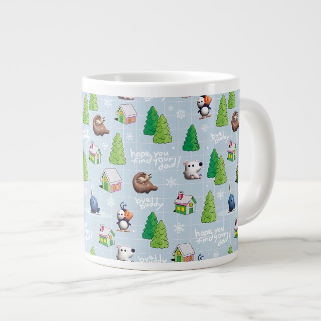 Grande Tasse Elf the Movie | Bye Buddy Hope Vous Trouvez Votre  (Devant droit)