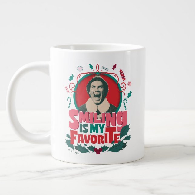 Grande Tasse Elfe - Sourire est mon préféré (Gauche)