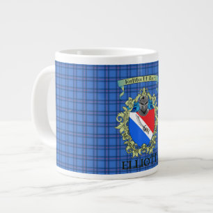 Grande Tasse Elliott Crest et Tartan