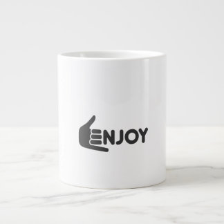 Grande Tasse Enjoy the Now • Pure Enjoyment • Enjoy Every Momen