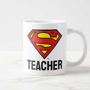 Grande Tasse Enseignant Superman S-Shield   Logo Superman