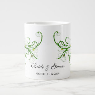 Grande Tasse Ensemble de mariage Fleurs de Marguerite de Gerber