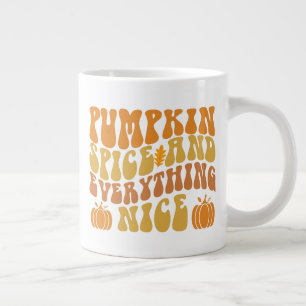 Grande Tasse Épices citrouilles Et Tout Bien