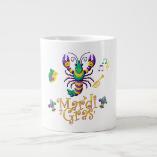 Grande Tasse Épis Fleur de lis Mardi Gras