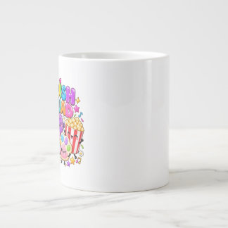 Grande Tasse Équipe de Squish Virale Squishies Popcorn Beurre D