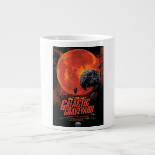 Grande Tasse Espace cimetière crâne Halloween Galaxie des horre