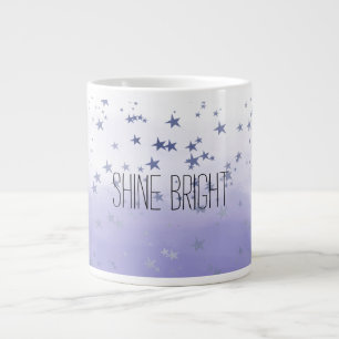 Grande Tasse Étoiles violettes Ombre