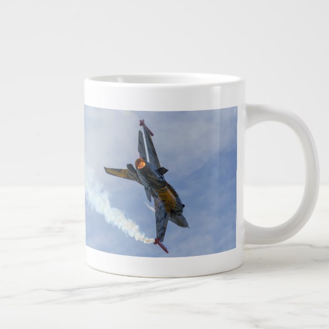 Grande Tasse F-16 Tigre Tourne Et Brûle (Droite)