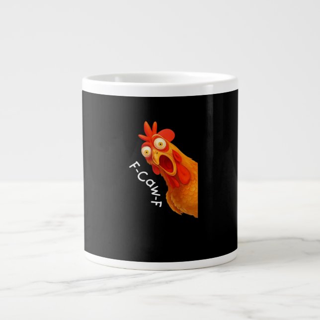 Grande Tasse F-Caw-F Chicken Essential Minimal Clean (Devant)