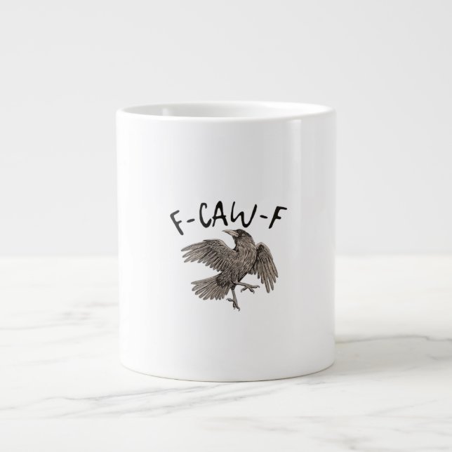 Grande Tasse F-Caw-F Classic Aesthetic Casual (Devant)
