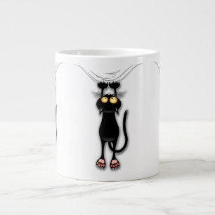 Grande Tasse Fabric de Cat funny