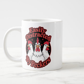 Grande Tasse Facile à distraire par les préposés