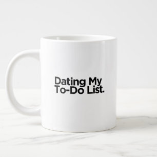Grande Tasse Faire la cour à ma liste de choses à faire Cadea