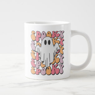 Grande Tasse Fantôme rétro éffrayant