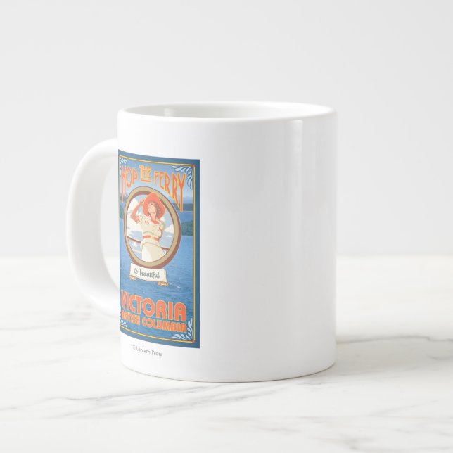 Grande Tasse Ferry pour femmes - Victoria (Colombie-Britannique (Devant gauche)