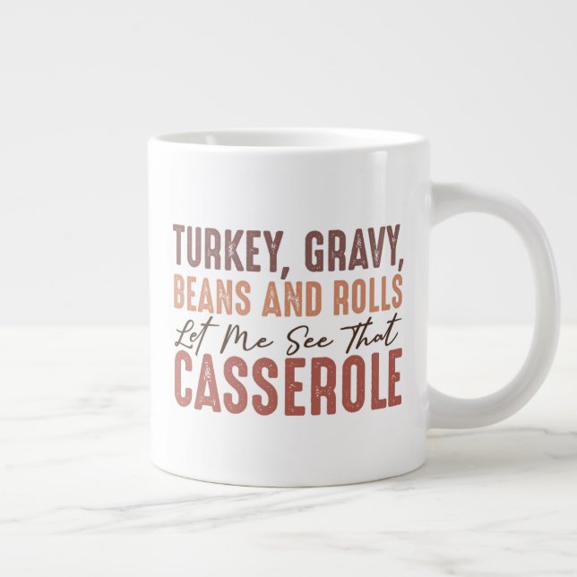 Grande Tasse Fête de l'Action de grâce (Droite)
