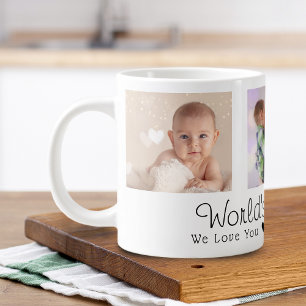 Grande Tasse Fête des Mères Meilleure Maman du Monde 3 Photos