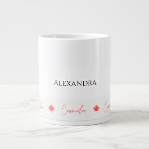 Grande Tasse Fête du Canada patriotique Souvenir
