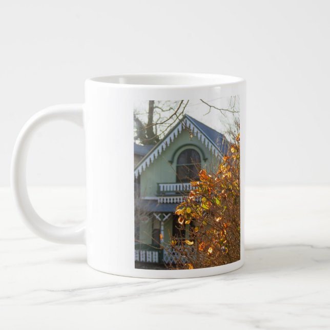 Grande Tasse Feuilles d'or et pain d'épices - Martha's Vineyard (Gauche)