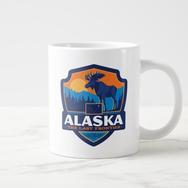 Grande Tasse Fierté de l'État | Alaska (Droite)