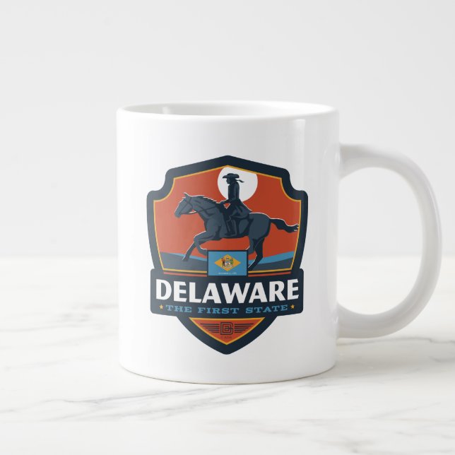 Grande Tasse Fierté de l'État | Delaware (Droite)