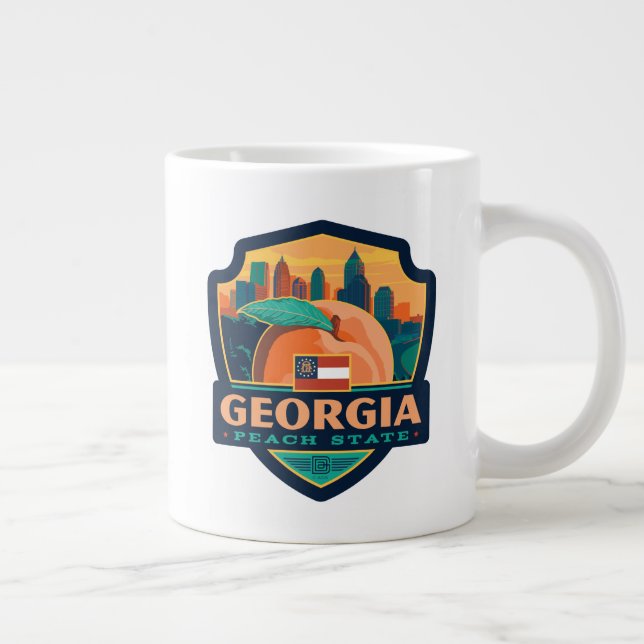 Grande Tasse Fierté de l'État | Géorgie (Droite)