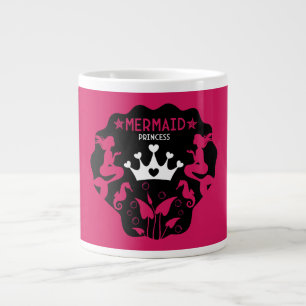 Grande Tasse Fille Sirène Princesse
