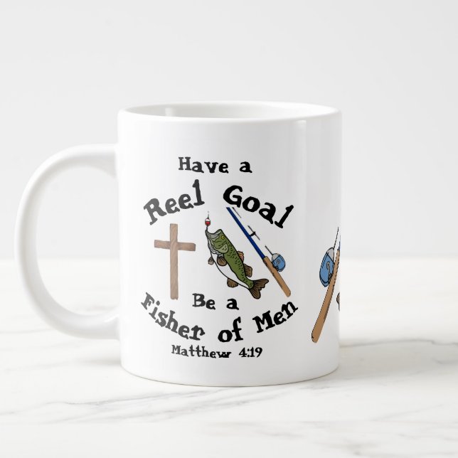 Grande Tasse Fisher des hommes (Gauche)