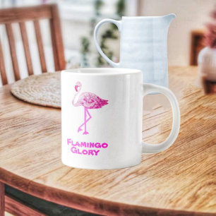 Grande Tasse Flamant rose gloire
