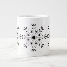 Flèche de neige moderne scandinave de Noël