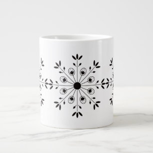 Grande Tasse Flèche de neige moderne scandinave de Noël