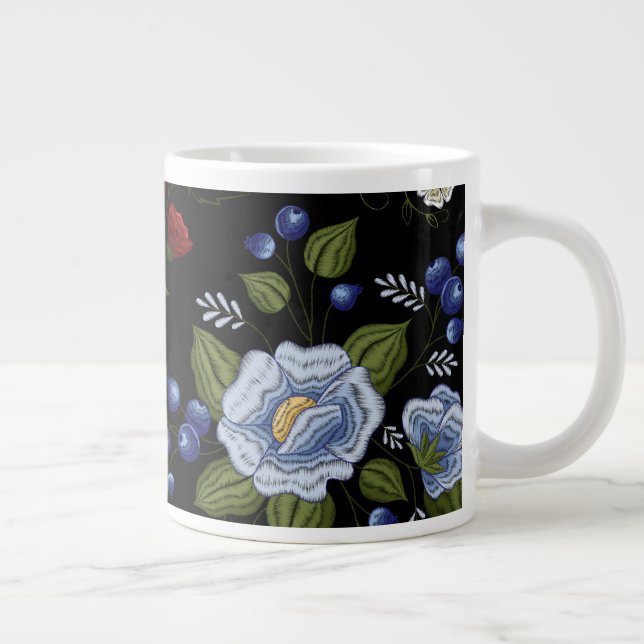 Grande Tasse Fleurs (Droite)