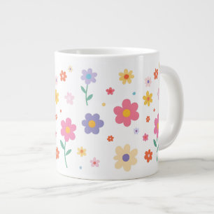 Grande Tasse Fleurs simples