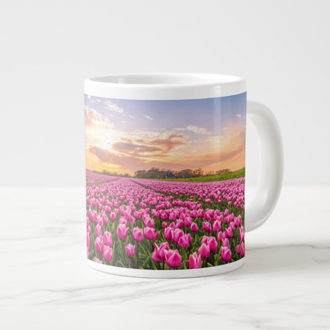 Grande Tasse Fleurs | Tulips Holland Sud, Pays-Bas (Devant droit)