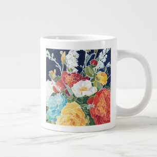 Grande Tasse Floral de minuit I