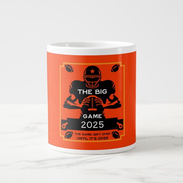 Grande Tasse Football Game Fan TV Watch Party (Devant)