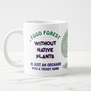 Grande Tasse Forêt alimentaire fausse