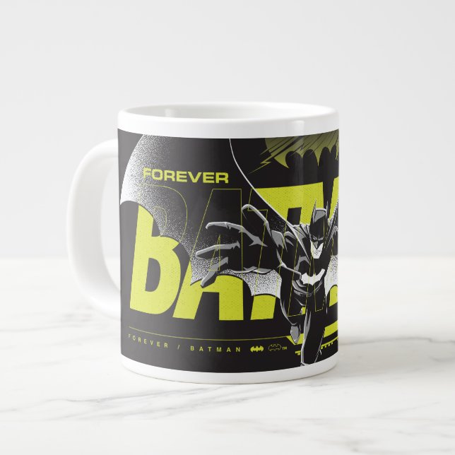 Grande Tasse Forever Batman Atteindre Graphisme (Devant gauche)