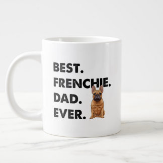 Grande Tasse French Buldog Papa Français Meilleur Frenchie Papa