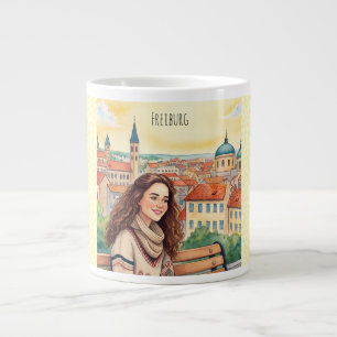 Grande Tasse Fribourg, Allemagne, Belle vue ville Boug spéciali