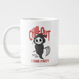 Grande Tasse Funny Sarcastique GrimReaper Halloween Party