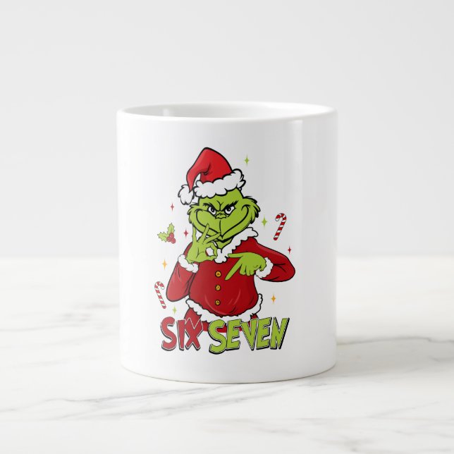 Grande Tasse Funny Six Seven Meme Christmas | Viral 6 7 Mean Gu (Devant)