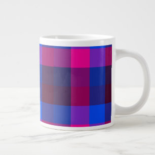 Grande Tasse Fusion de mosaïque néon