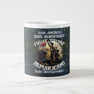 Grande Tasse FV Czar Menteur Trump Football Sport Athlétique Te