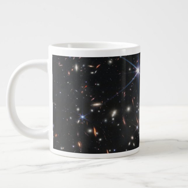 Grande Tasse Galaxy Cluster Smacs 0723. (Gauche)