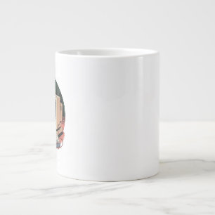 Grande Tasse Gamer rétro enfant sur ordinateur Vintage Pixel Ar